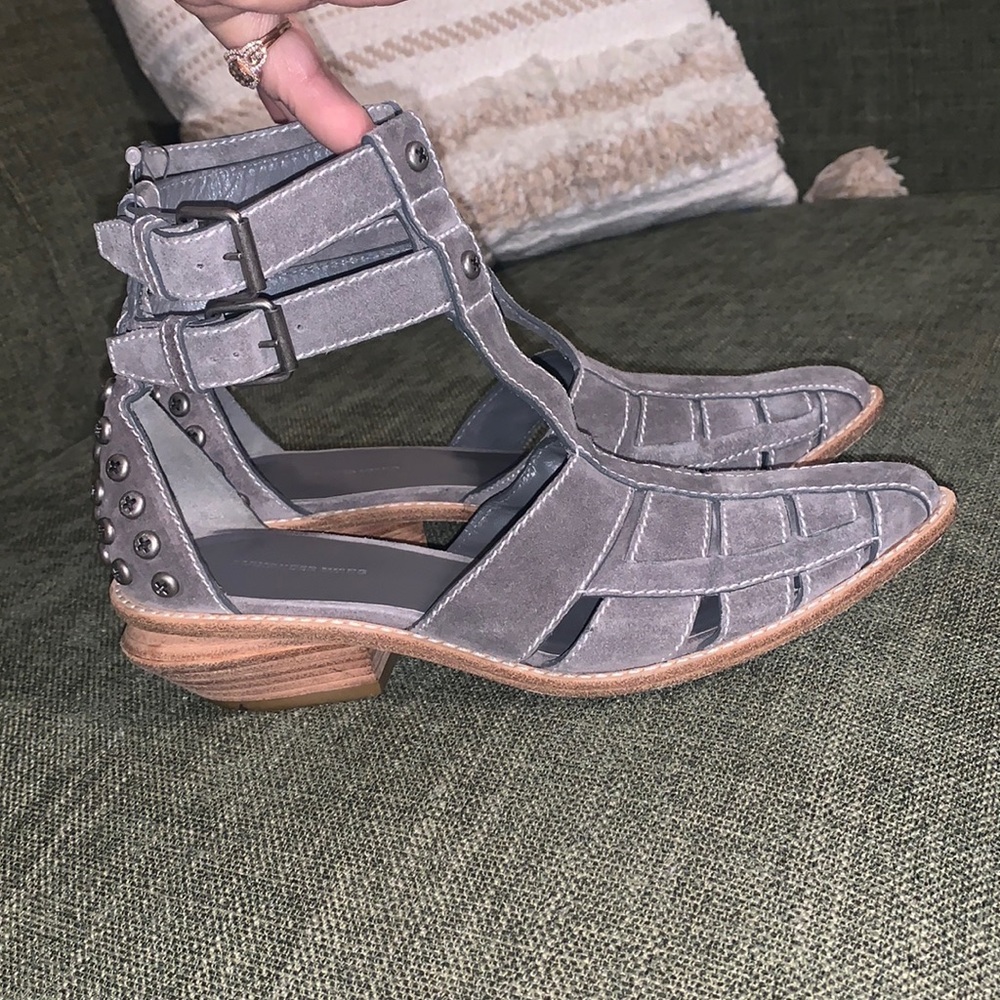 Alexander Wang T strap caged sandal sz7